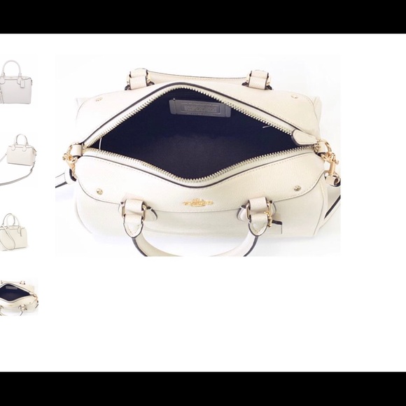 Coach Mini Bennett Satchel In Crossgrain Leather - Picture 4 of 8